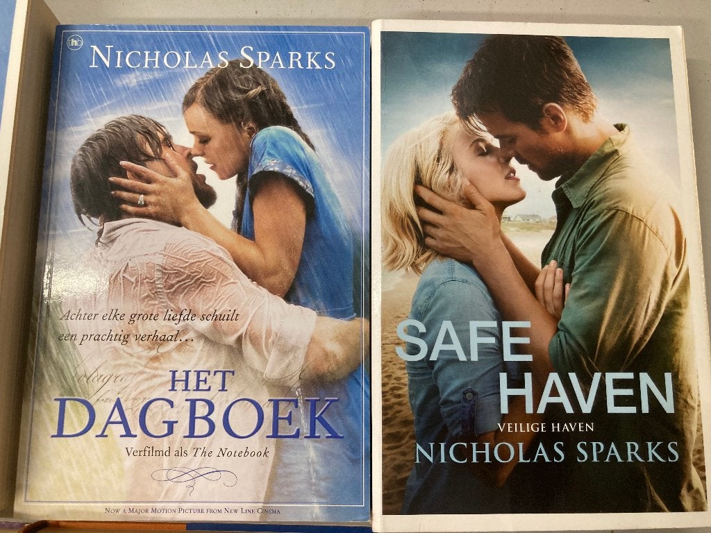 T.K. 2 boeken van Nicholas Sparks zie actuele lijst + DVD s, Ophalen of Verzenden, Gelezen, Nicholas Sparks, Wereld overig