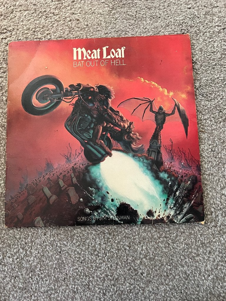 Meatloaf LP, Cd's en Dvd's, Vinyl | Pop, Ophalen, Gebruikt, LP