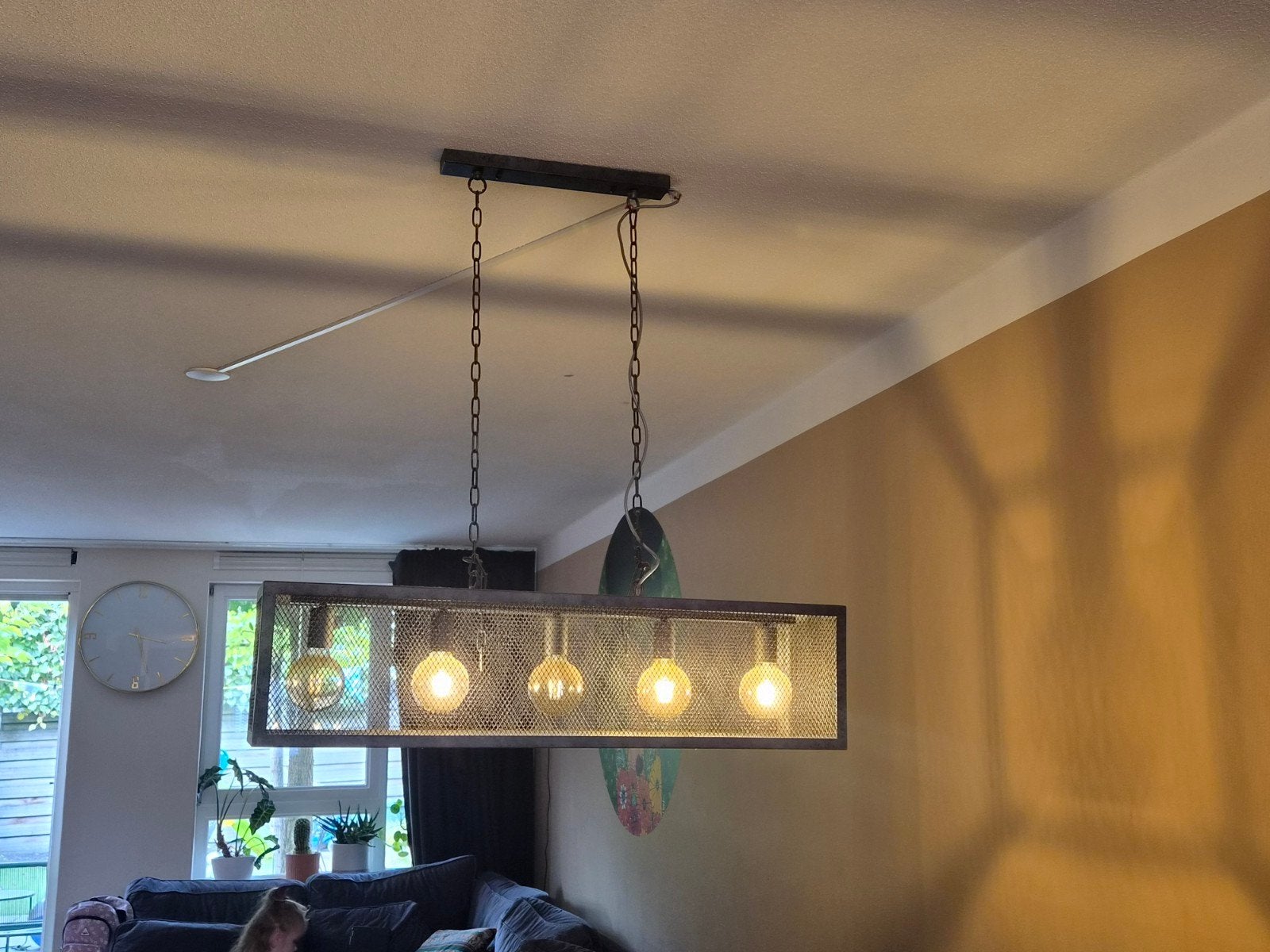 Industriële Loods 5 lamp - Stoere eyecatcher, Gebruikt, Metaal, Industrieel, E27 (groot)