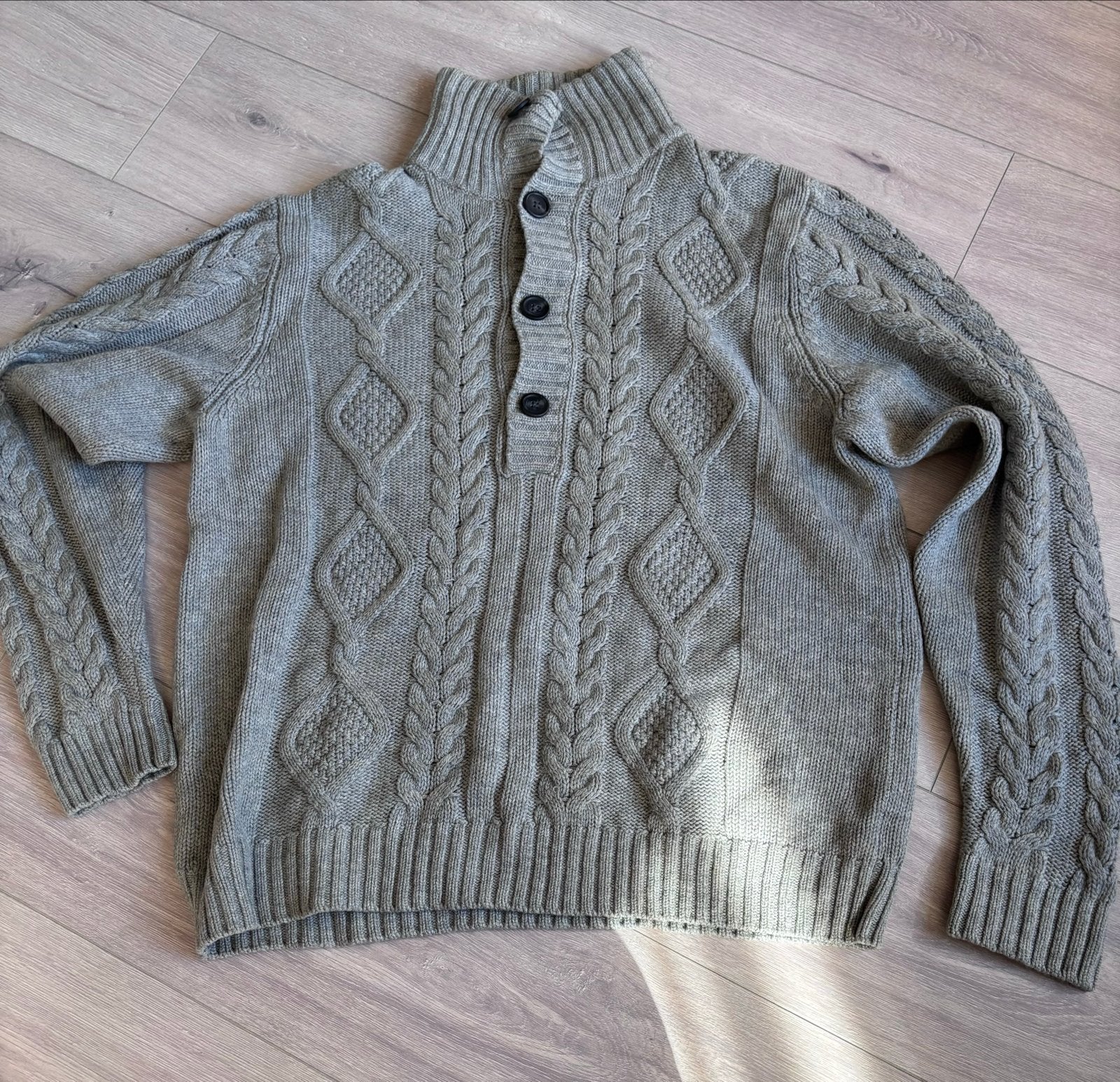 Tommy Hilfiger zachte lamswollen trui XL 52/54, Ophalen of Verzenden, Zo goed als nieuw, Maat 56/58 (XL), Grijs