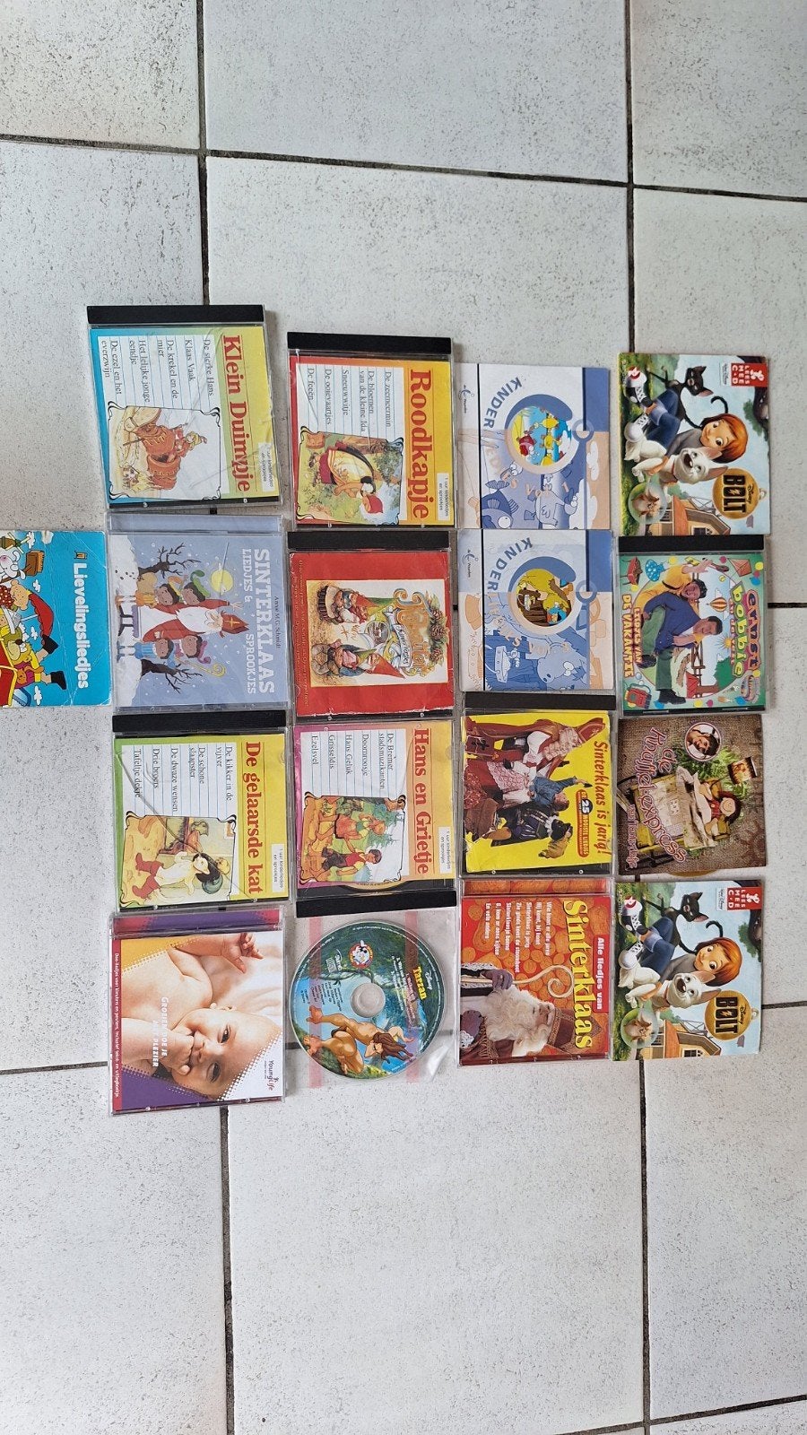 CD's met kinderliedjes, Cd's en Dvd's, Cd's | Kinderen en Jeugd, Ophalen of Verzenden, Gebruikt, 6 tot 9 jaar