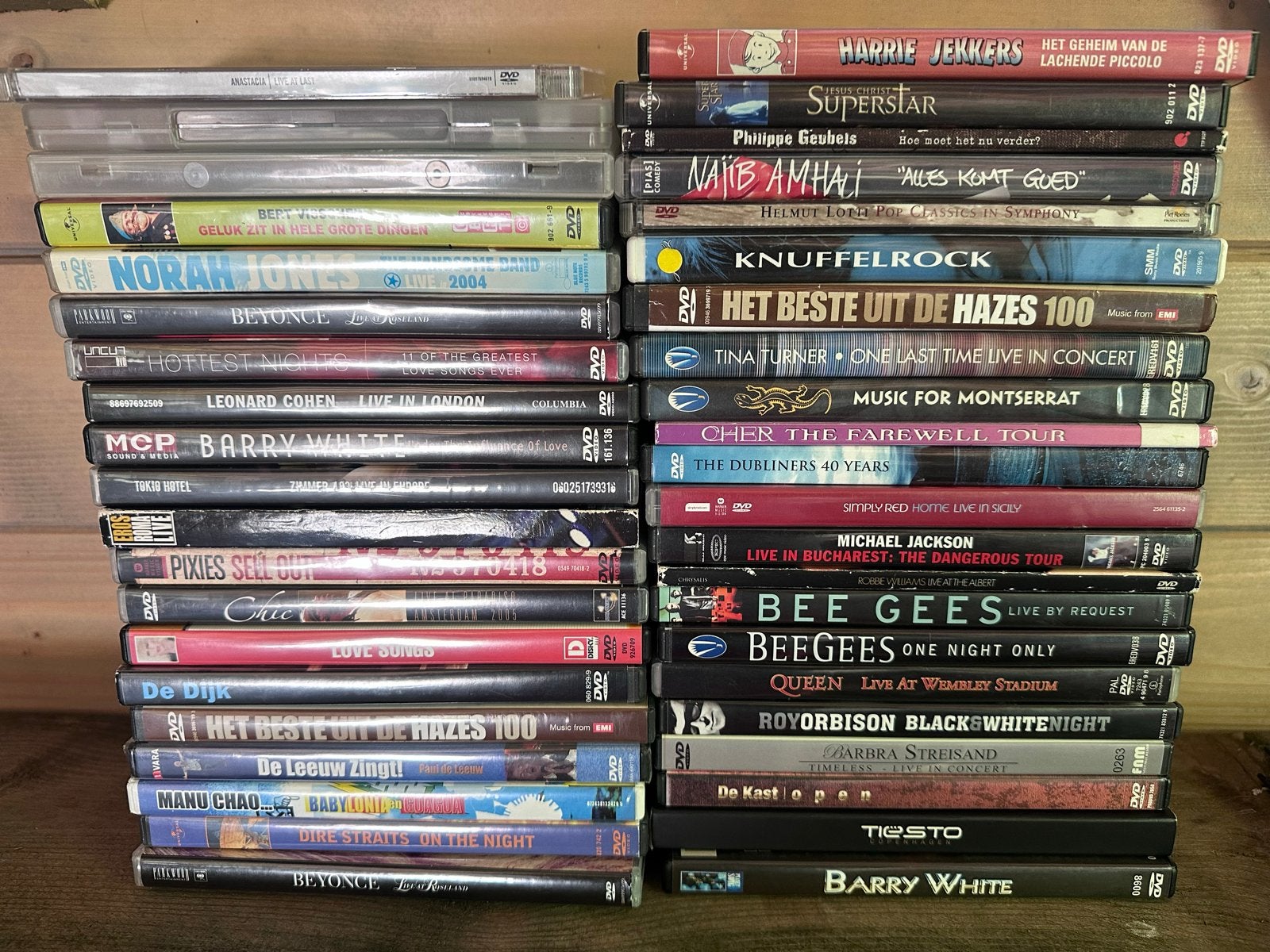 muziek-dvd's van diverse artiesten, ook los te verkrijgen, Alle leeftijden, Nederlands, Ophalen of Verzenden, Concert