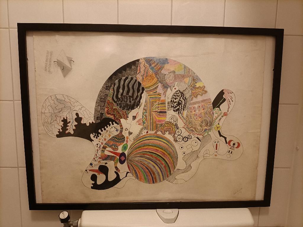 Moderne Kunst in Detail, Antiek en Kunst, Ophalen of Verzenden