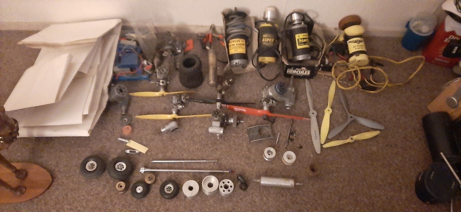 RC Vliegtuig Onderdelen, Motoren en Bouwtekeningen, Ophalen of Verzenden, 1:72 tot 1:144, Overige merken