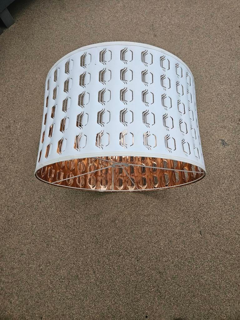 Lampenkap Ikea, Huis en Inrichting, Ophalen of Verzenden, Zo goed als nieuw, Wit, Rond