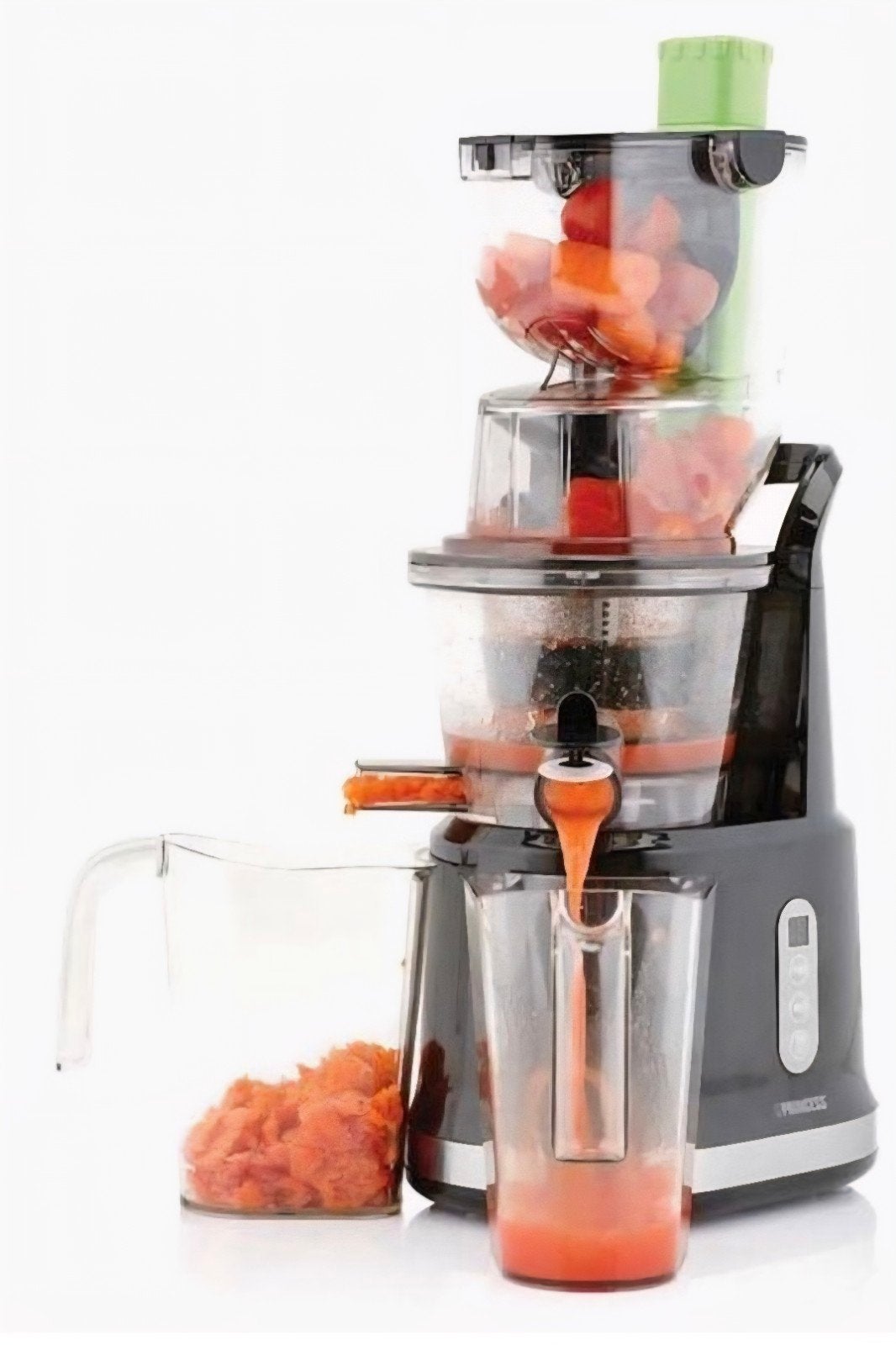 Princess Slowjuicer - Krachtige sapcentrifuge, Witgoed en Apparatuur, Keukenmixers, 1 tot 2 liter, Ophalen of Verzenden, Zo goed als nieuw