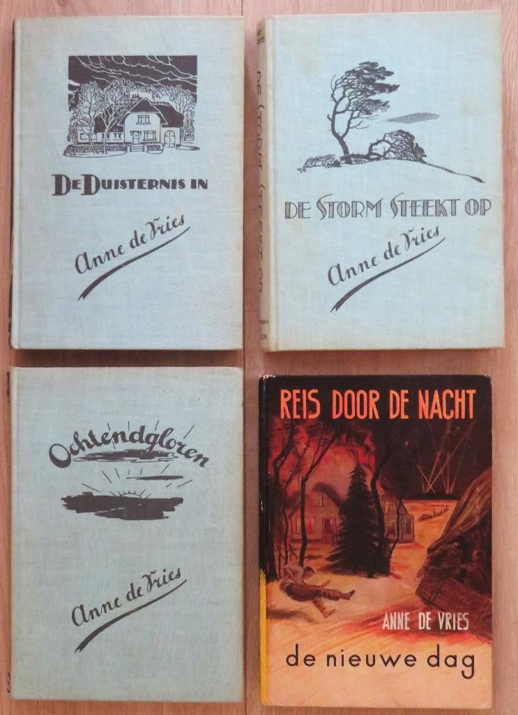 Anne de Vries: Reis door de nacht 4x eerste druk, Boeken, Ophalen of Verzenden, Gelezen