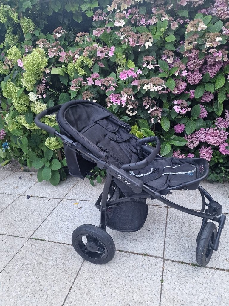 Quinny kinderwagen, Gebruikt, Verstelbare duwstang, Quinny, Ophalen
