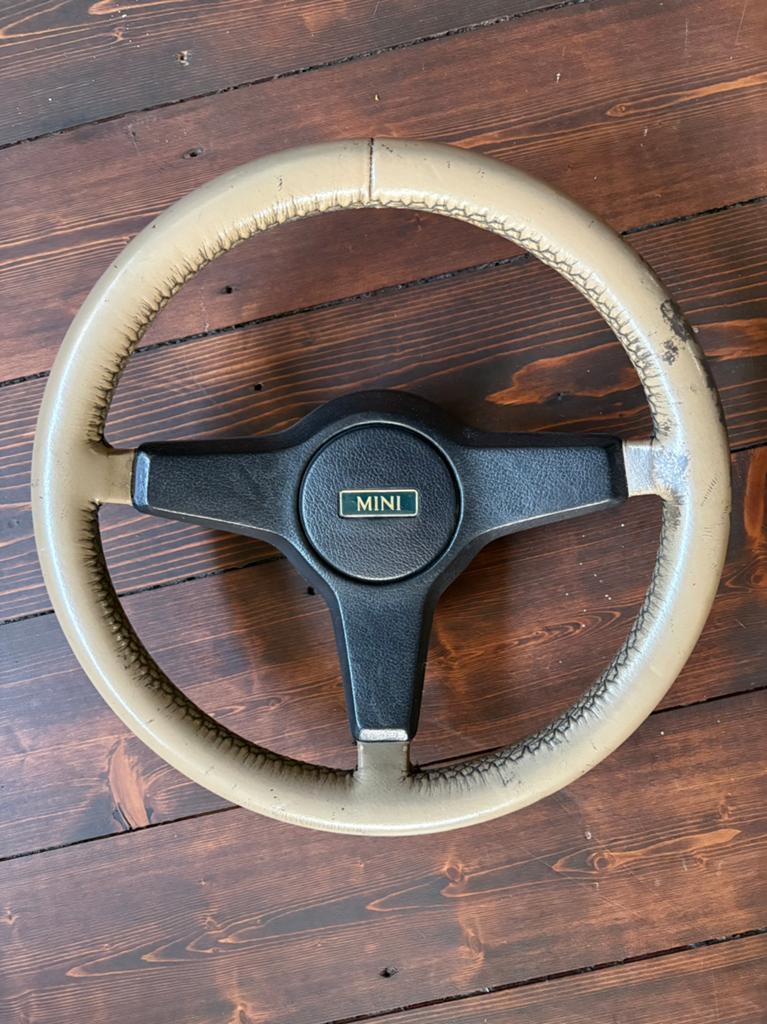 Classic Mini Kensington beige stuurwiel, Ophalen of Verzenden, Mini