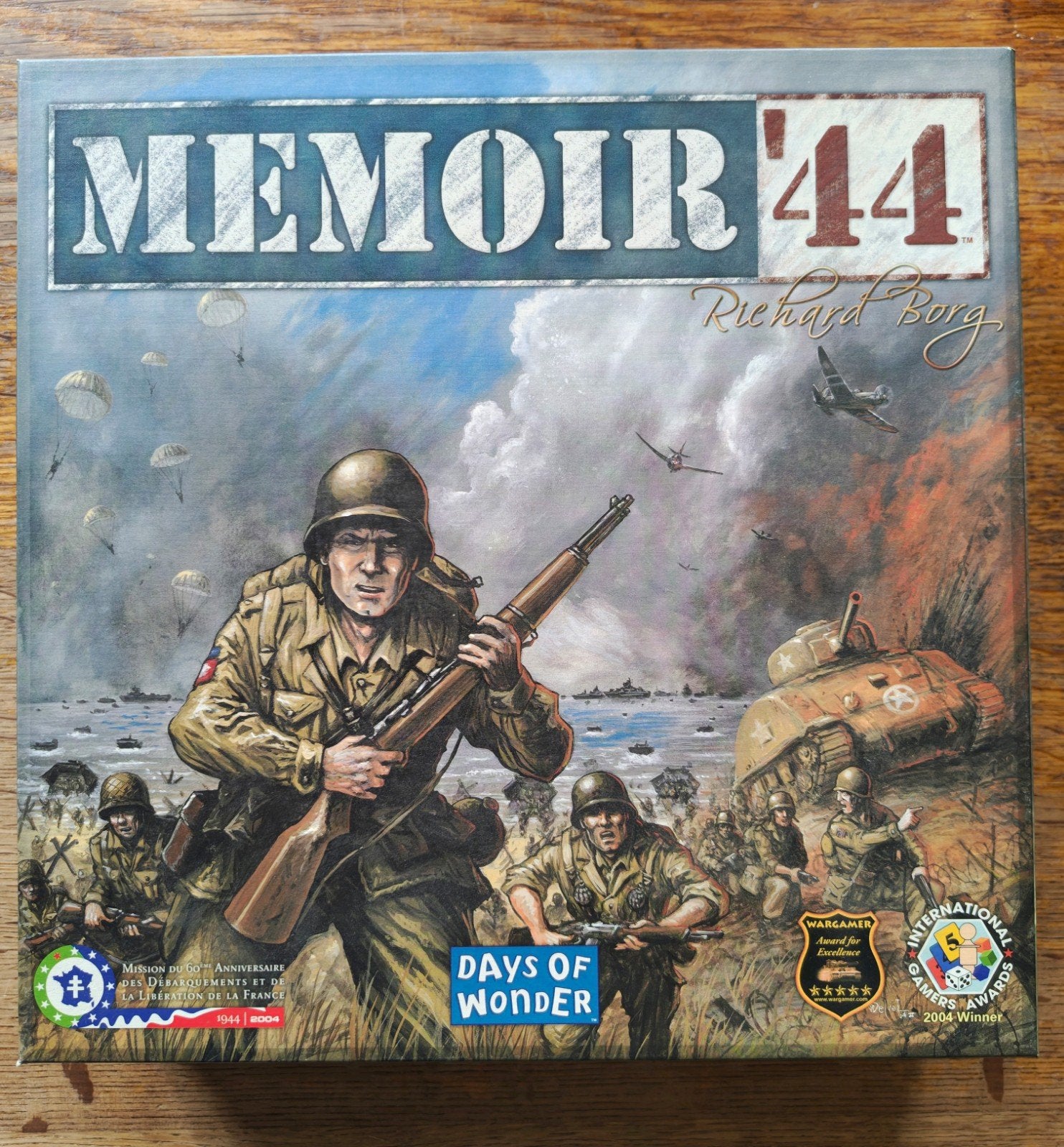 Memoir 44. Basis spel. Zgan, Een of twee spelers, Ophalen of Verzenden, Zo goed als nieuw, Days of Wonder