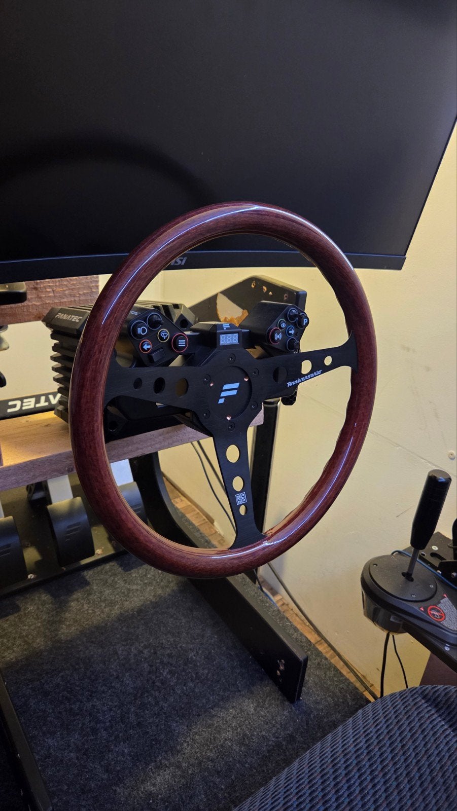 Fanatec CSL DD 8Nm Sim Drift Setup + 32" 2K 165Hz Monitor, Ophalen, 1 speler, Racen en Vliegen, Virtual Reality