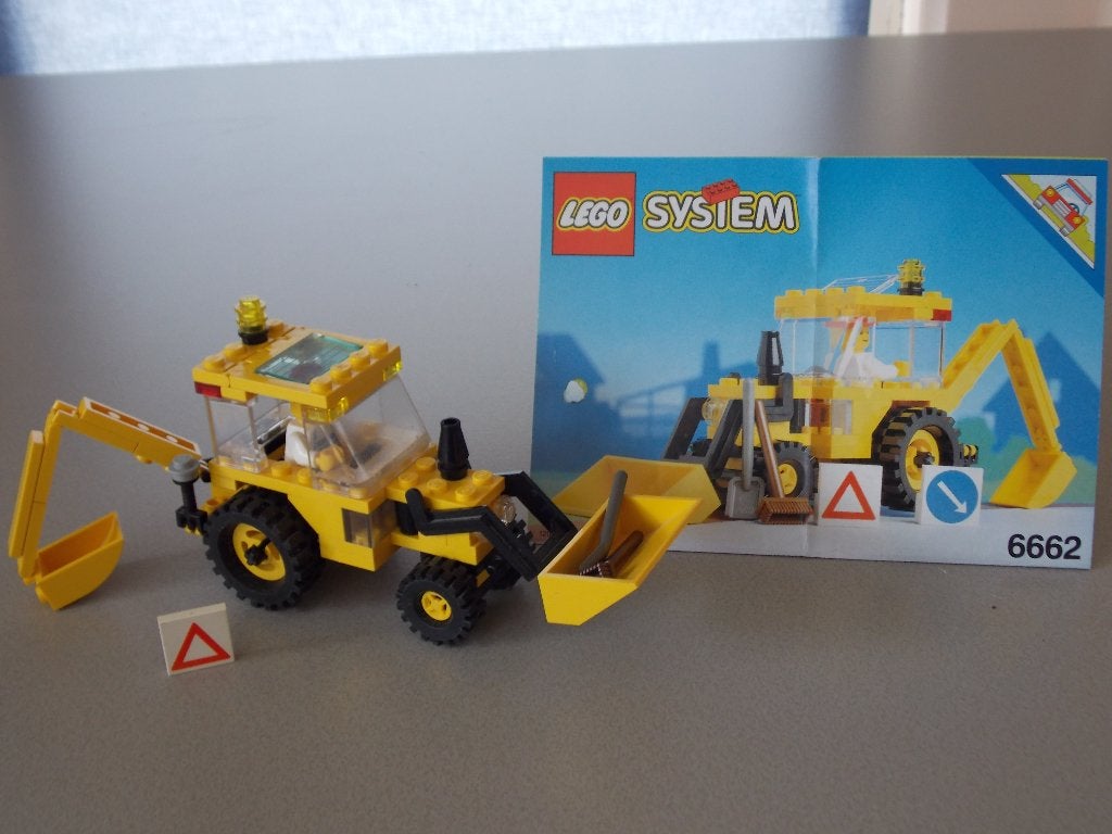 Lego Graafmachine 6662, Lego, Ophalen of Verzenden, Zo goed als nieuw, Compleet