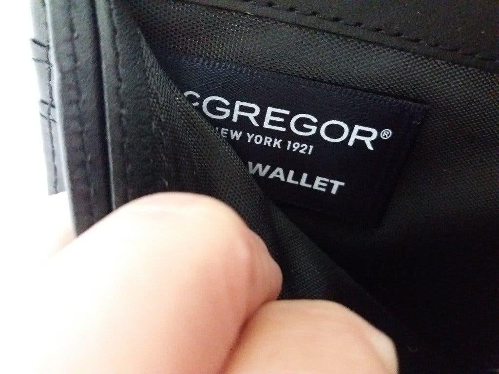 PORTEMONNEE   MC. GREGOR      5 EURO!!!!!!, Overige merken, Zwart, Nieuw, Ophalen of Verzenden