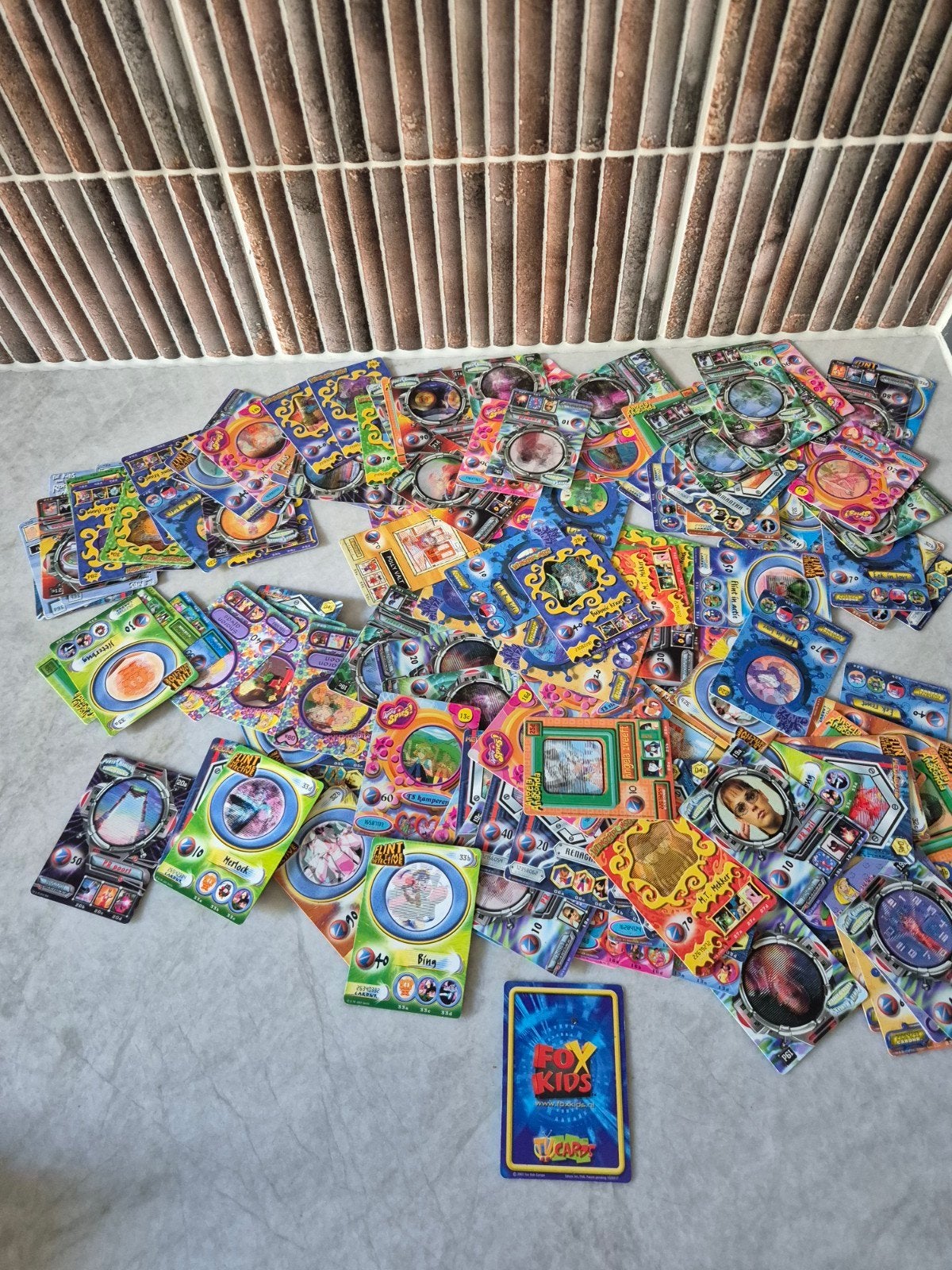 Grote verzameling Fox Kids ruilkaarten (ongeveer 170 stuks), Ophalen of Verzenden