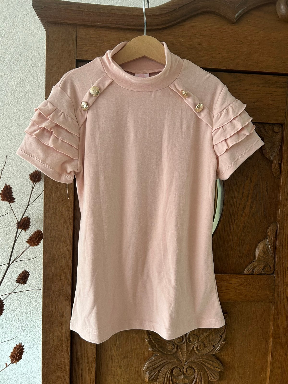 Heel mooi nieuw roze shirt Zero Jeans 140/146, Ophalen of Verzenden, Nieuw, Meisje, Shirt of Longsleeve