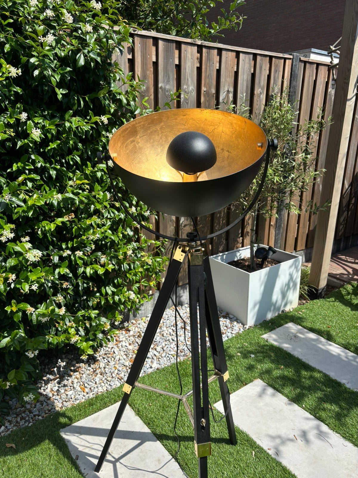 Eglo vloerlamp Covaleda, Ophalen, Zo goed als nieuw, E27 (groot), 150 tot 200 cm