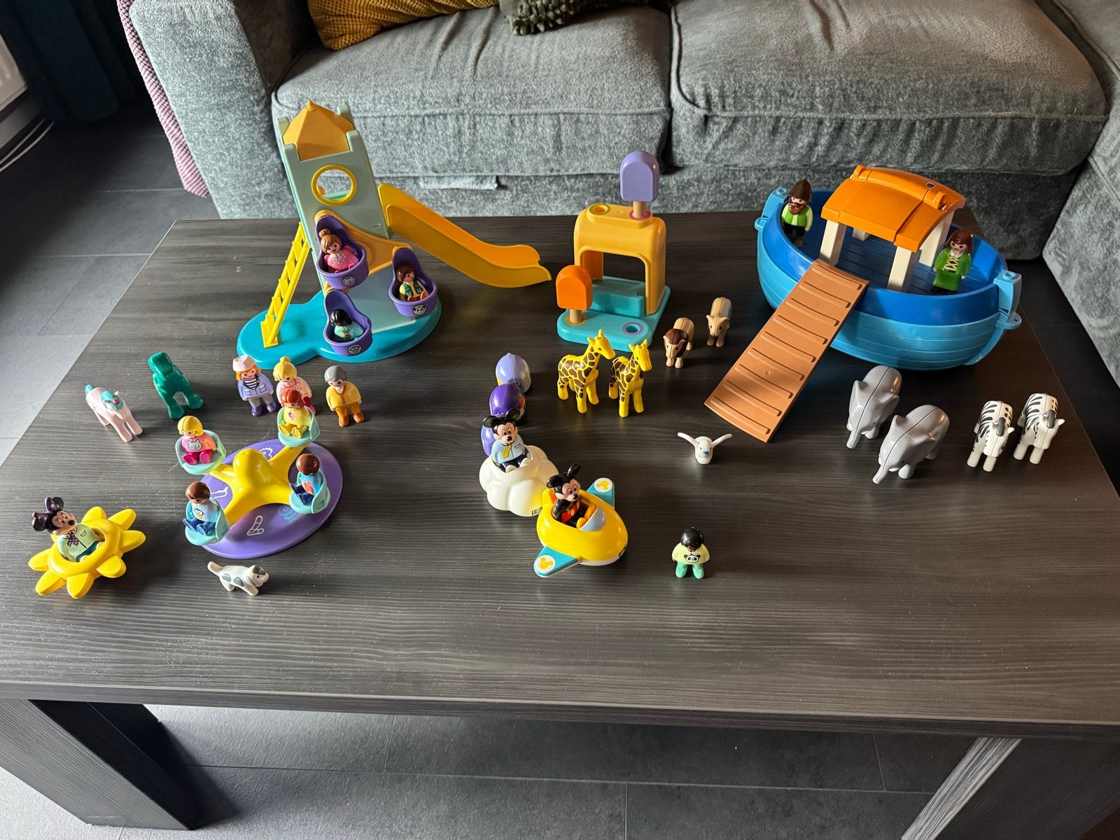 Playmobil 1 2 3 Compleet Speelset met Dieren en Figuren, Ophalen of Verzenden, Gebruikt, Jongen of Meisje