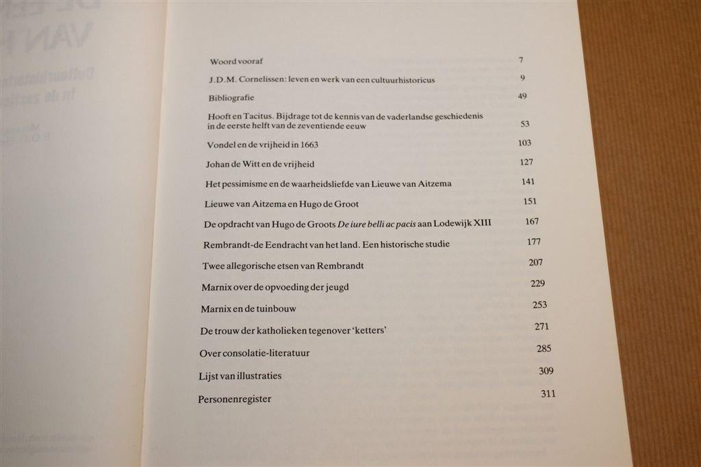 De Eendracht van het Land — Cultuurhistorie 16e & 17e Eeuw, Ophalen of Verzenden, Gelezen