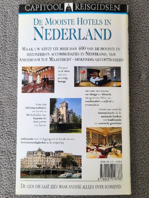 Capitool Reisgidsen De mooiste hotels in Nederland, Boeken, Reisgidsen, Gelezen, Capitool, Ophalen of Verzenden, Reisgids of -boek