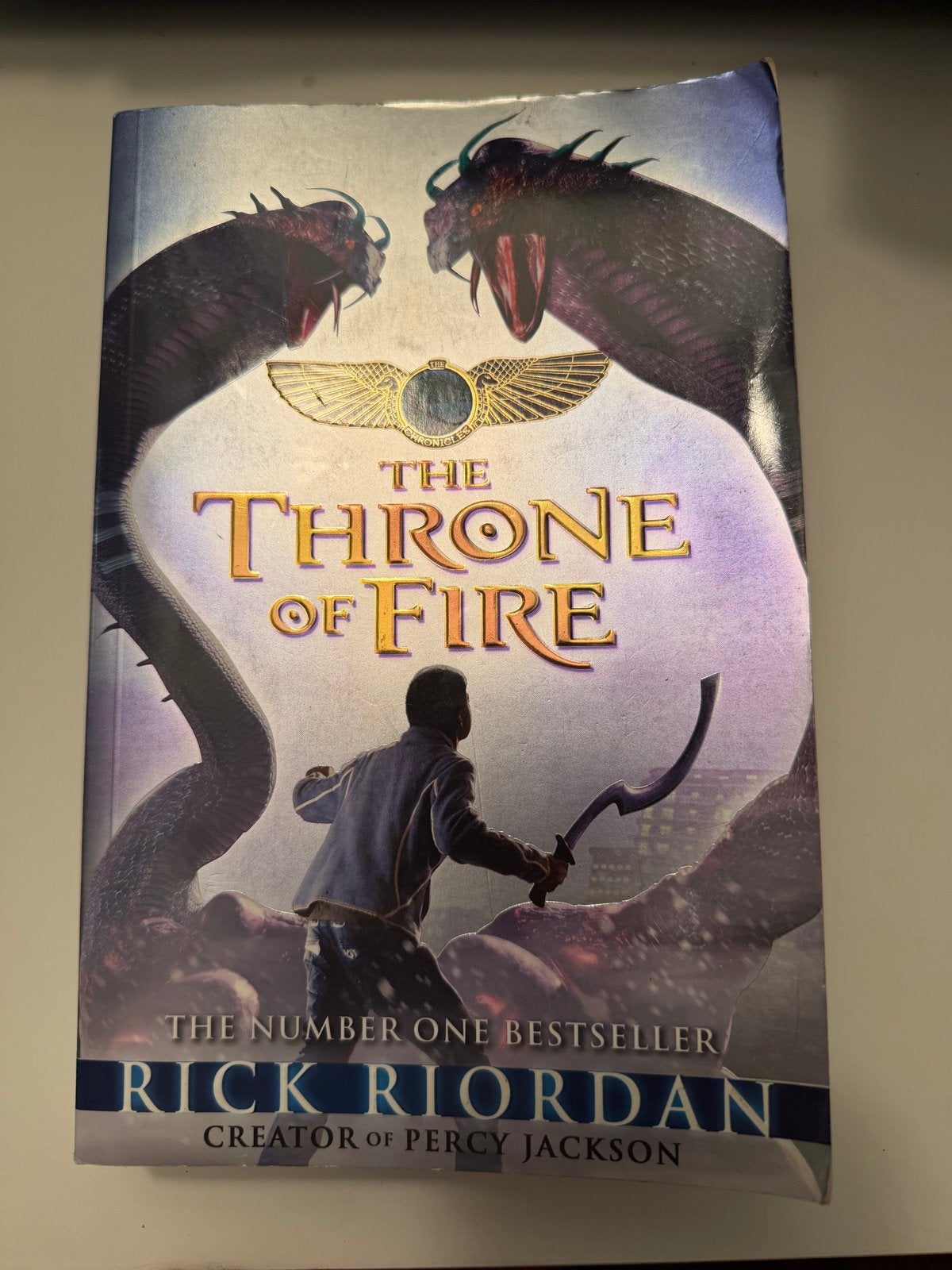 The Throne of Fire - Rick Riordan (Engels), Ophalen of Verzenden, Gelezen