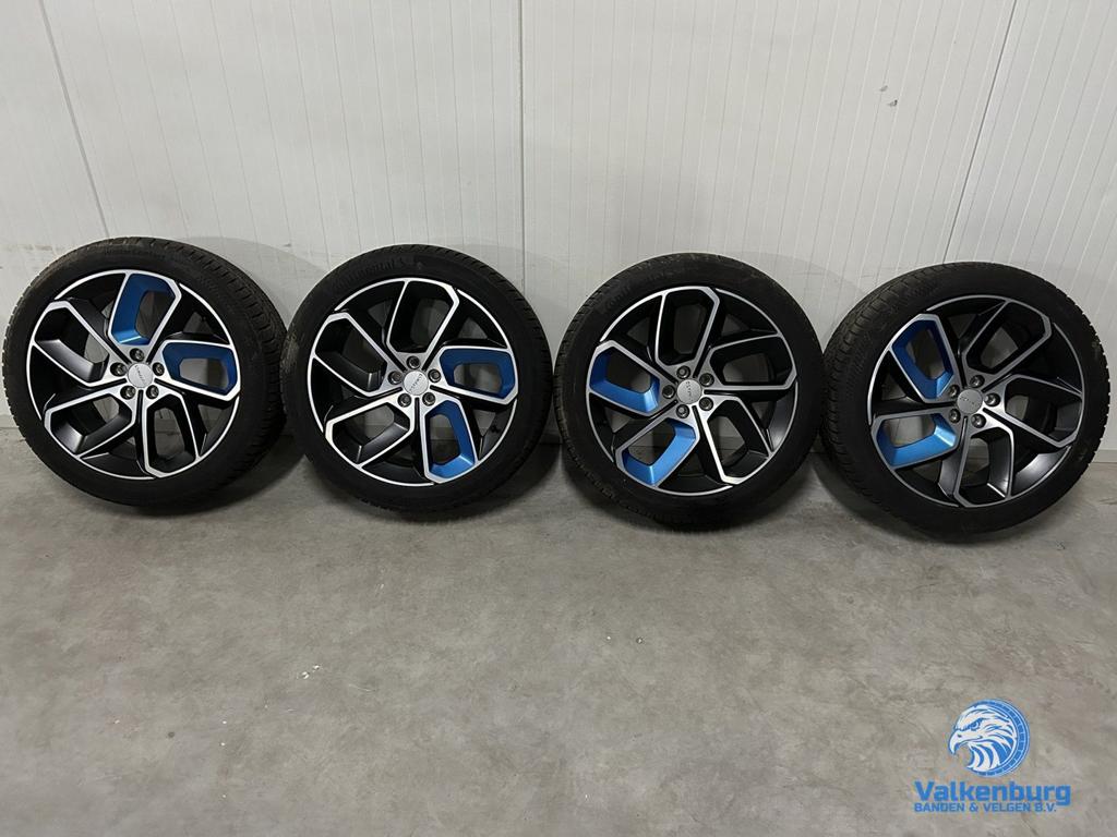 8mm! Originele Lynk & Co 20 inch zwarte velgen 5x108 winterb, Gebruikt, -, -, Banden en Velgen