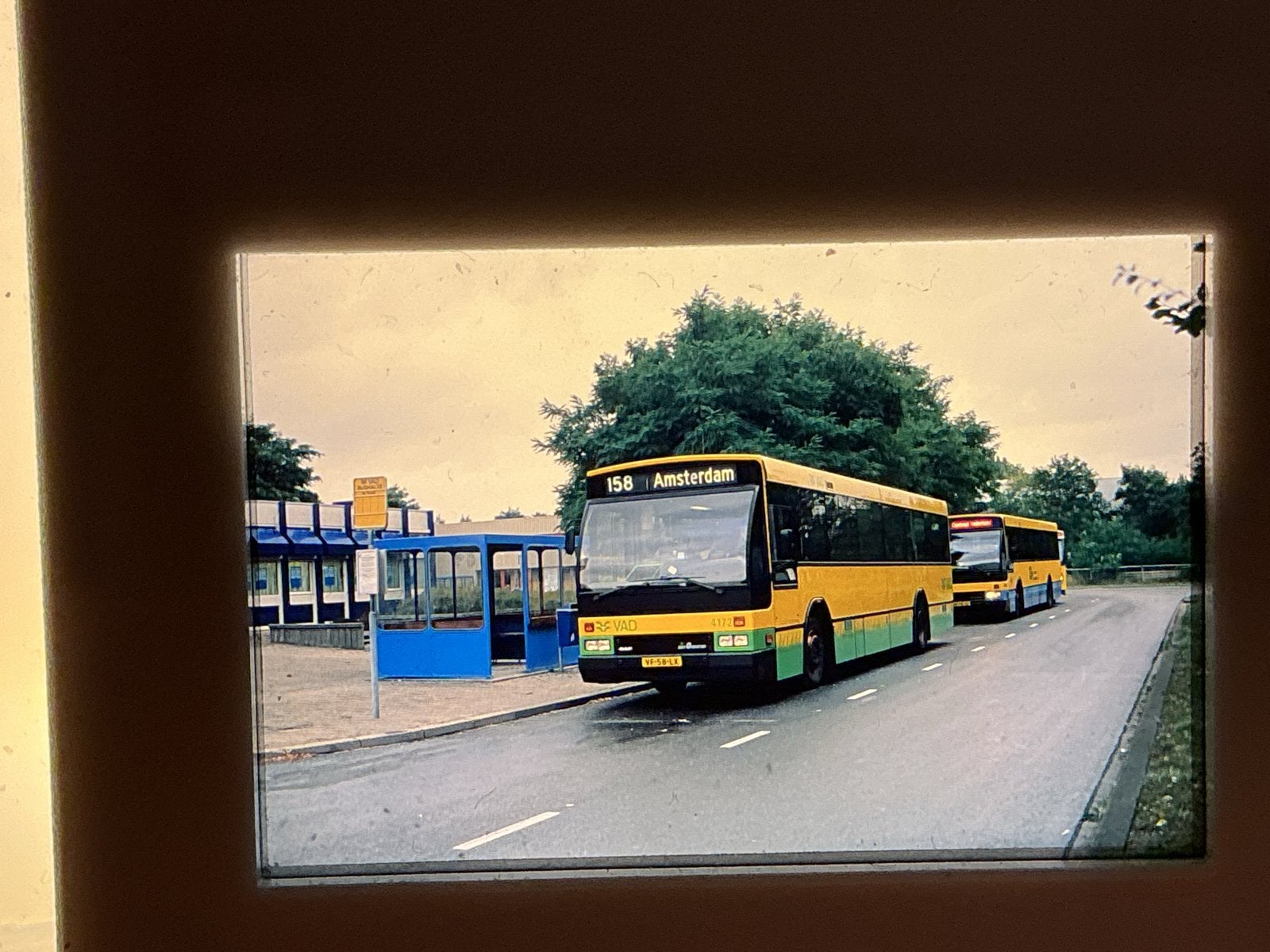 VAD OUDE BUS  DIA AMSTERDAM, Verzenden, Zo goed als nieuw, Bus of Metro, Overige typen