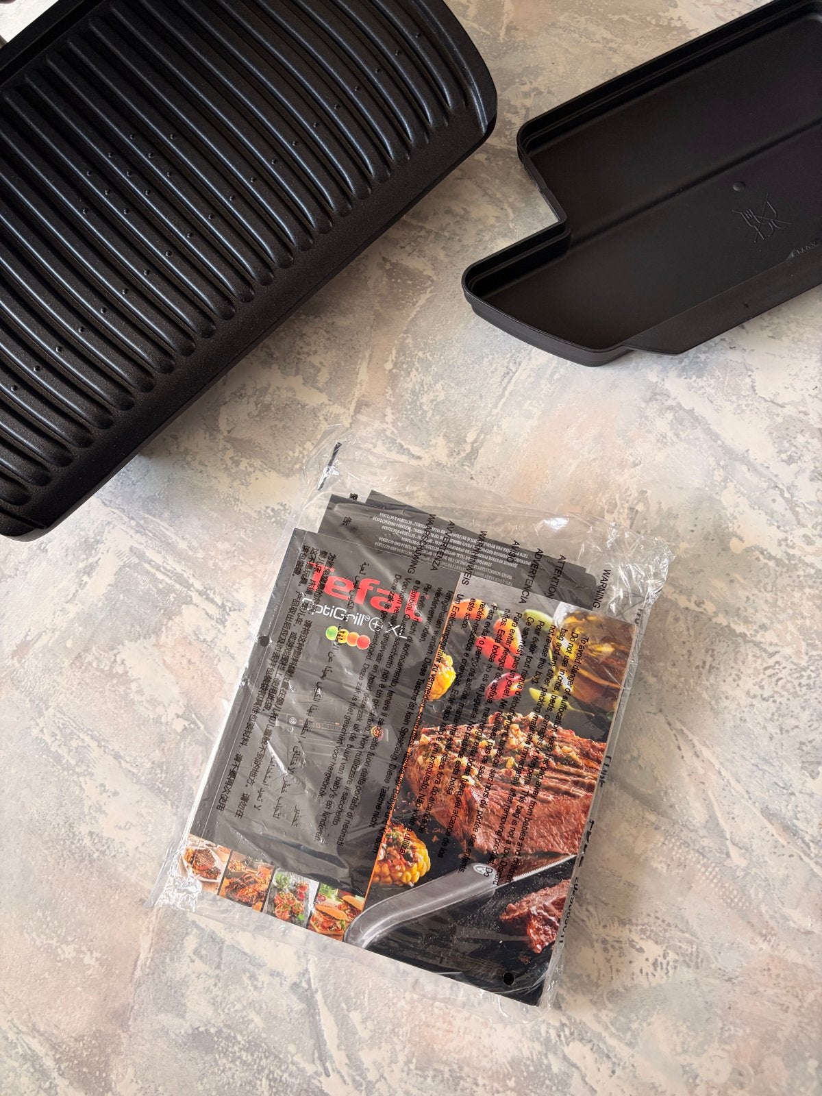Tefal OptiGrill XL Contactgrill - nieuw, Witgoed en Apparatuur, Grillplaten, Ophalen of Verzenden, Vaatwasmachinebestendig, Zo goed als nieuw