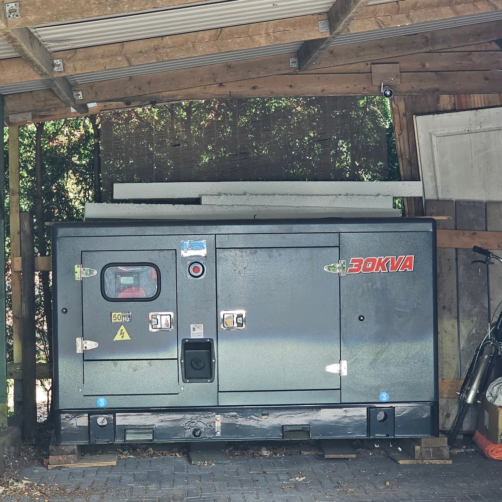 Aggregaat 30 kva Nieuw!!, Ophalen