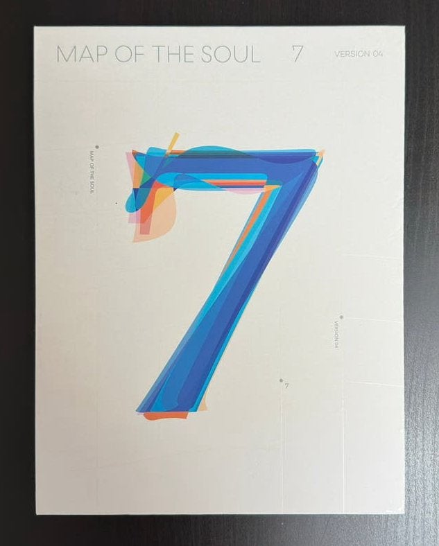 BTS MOTS7 versie 4 album, Verzenden, Zo goed als nieuw, K-pop, Album