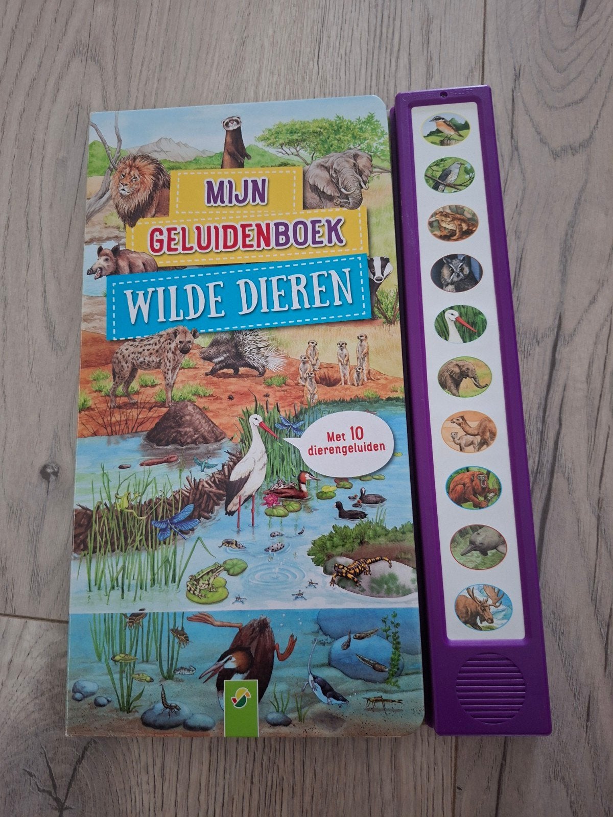 Mijn Geluidenboek Wilde Dieren - Interactief Kinderboek, Ophalen, Zo goed als nieuw, Emil Hoffmann, 3 tot 4 jaar