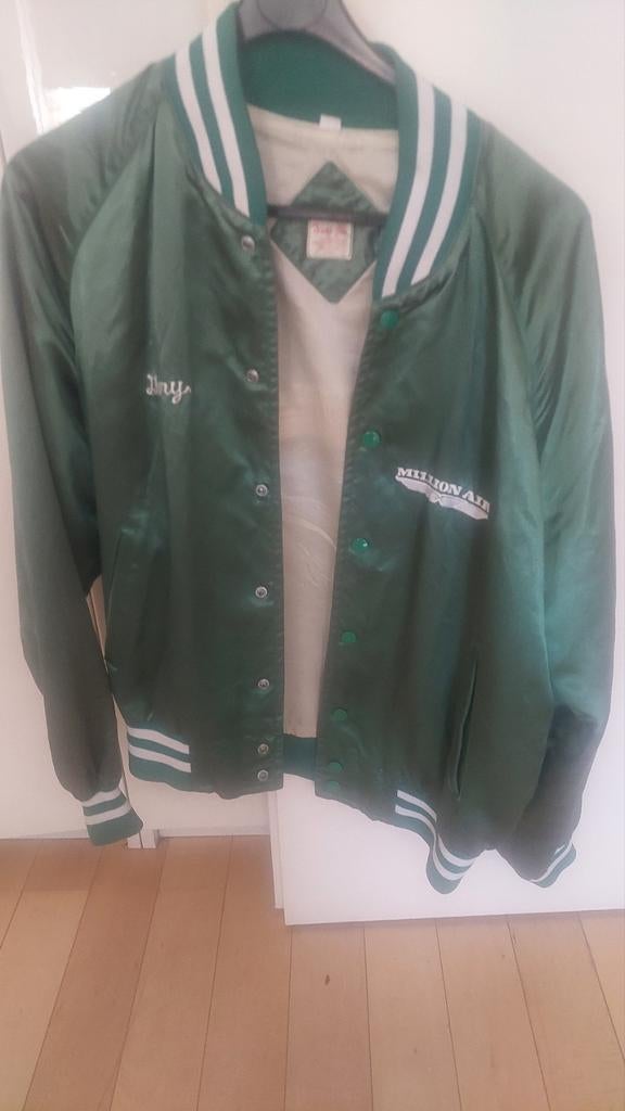 Vintage bomberjack, Ophalen of Verzenden, Zo goed als nieuw, Groen