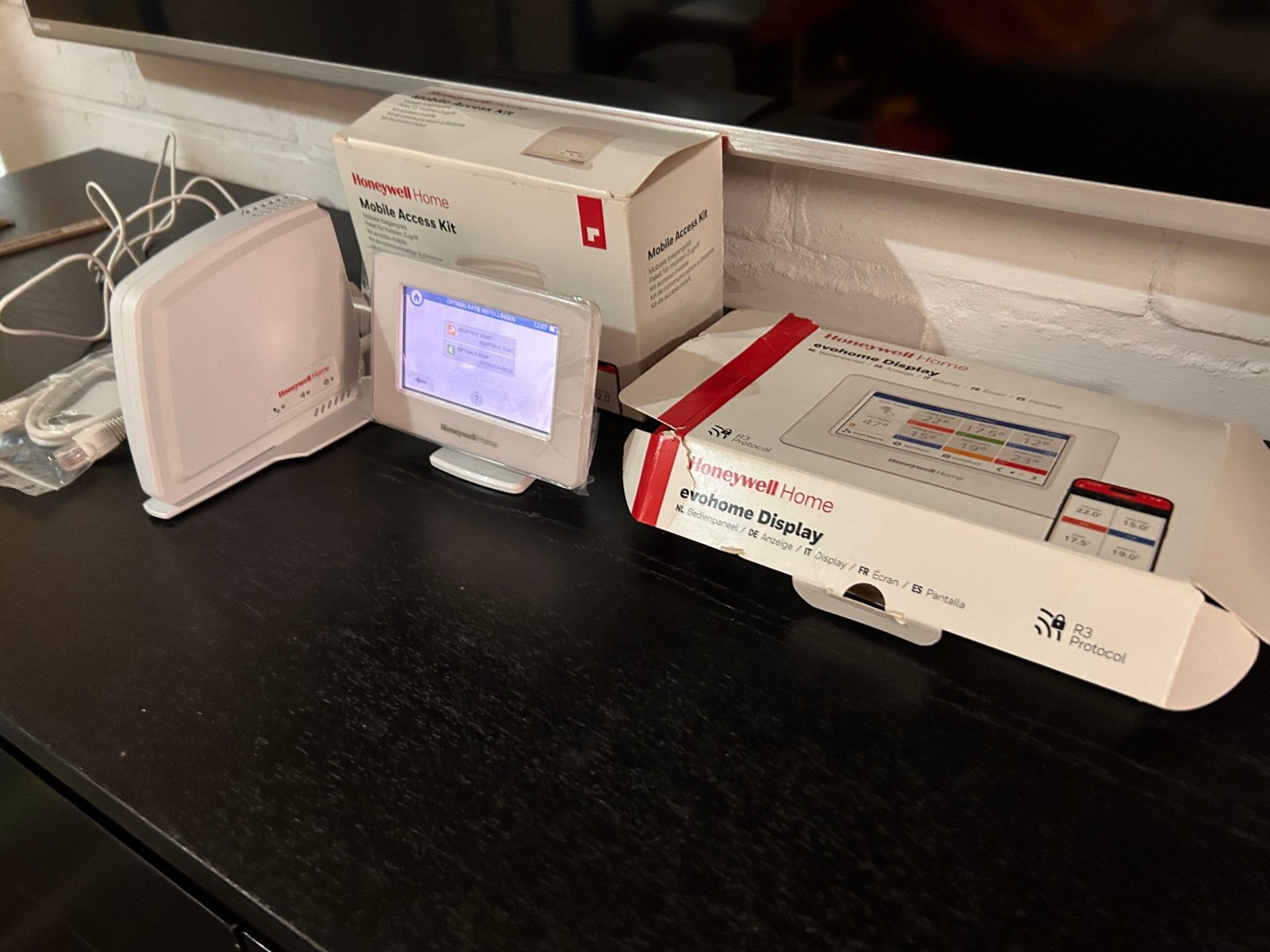 Honeywell home kit thermostaat evohome nieuw, Ophalen of Verzenden, Nieuw
