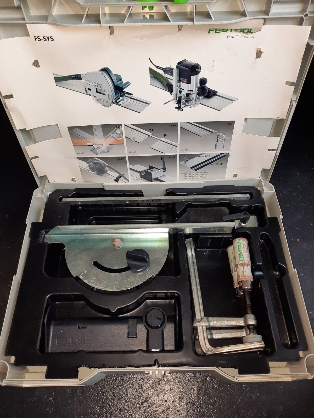 Festool FS SYS tbv geleiderail, Ophalen of Verzenden