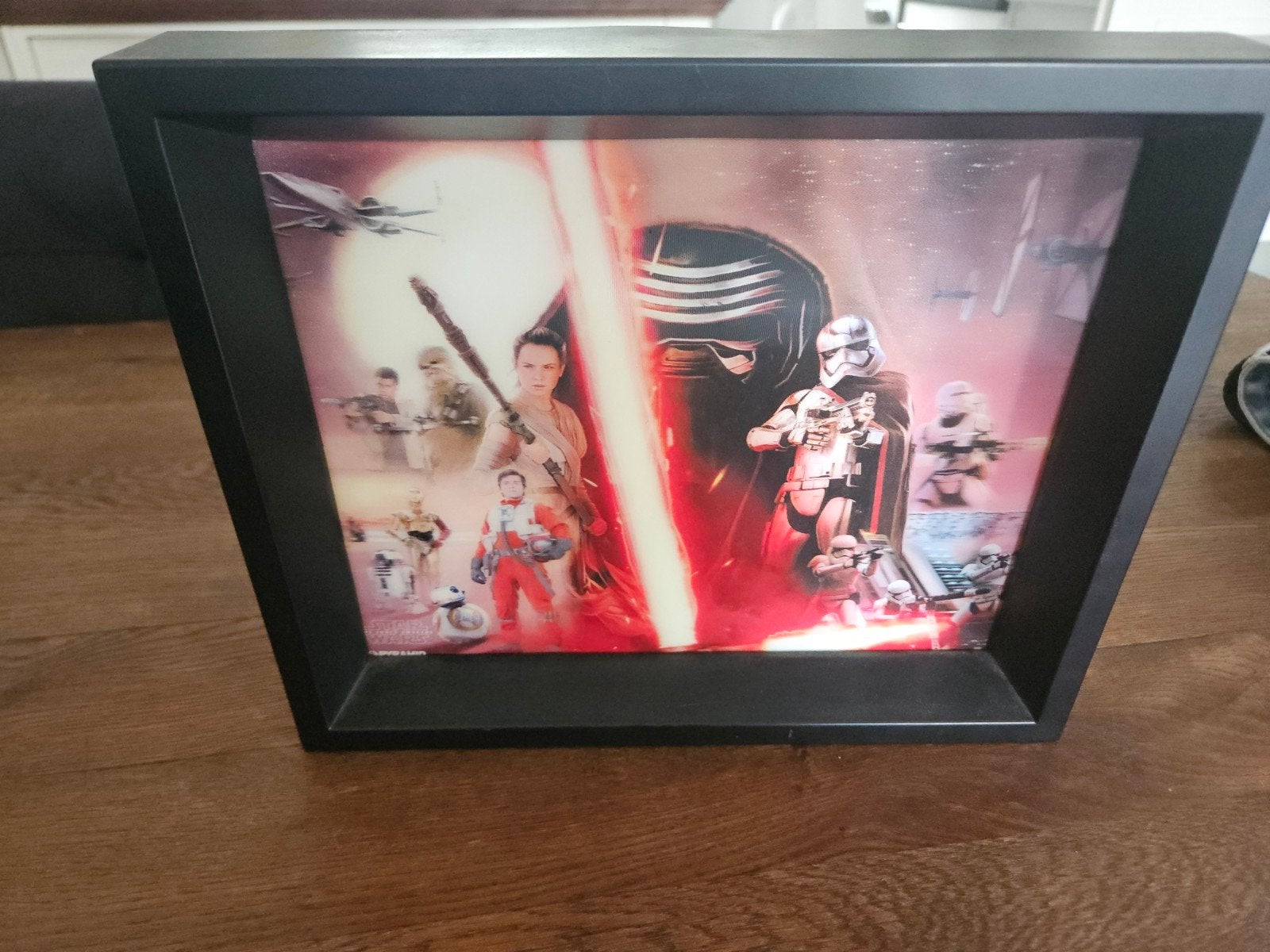 Star Wars: The Force Awakens 3D Lenticular Lijst, Ophalen of Verzenden, Zo goed als nieuw, Overige typen