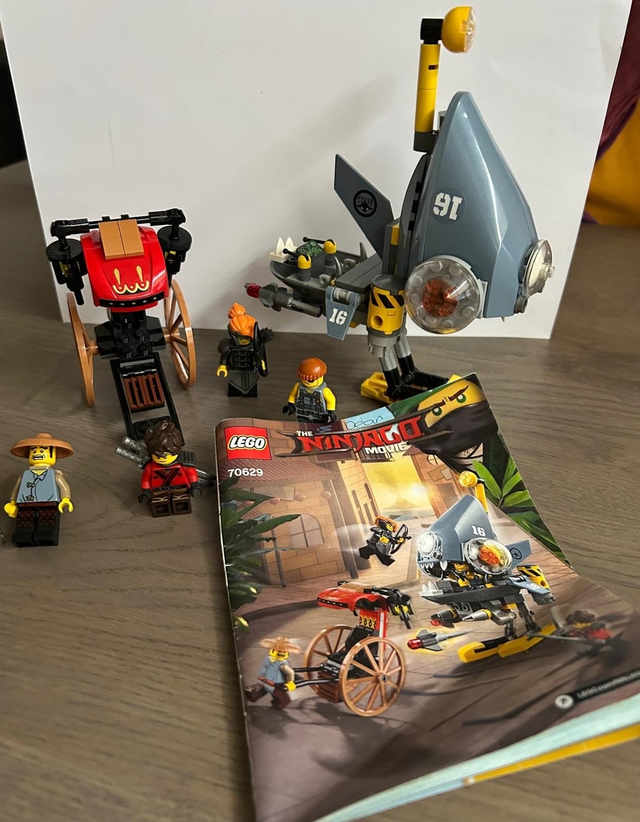 Lego Ninjago Movie 70629 Piranha Aanval met instructies, Kinderen en Baby's, Speelgoed | Duplo en Lego, Ophalen, Compleet, Lego