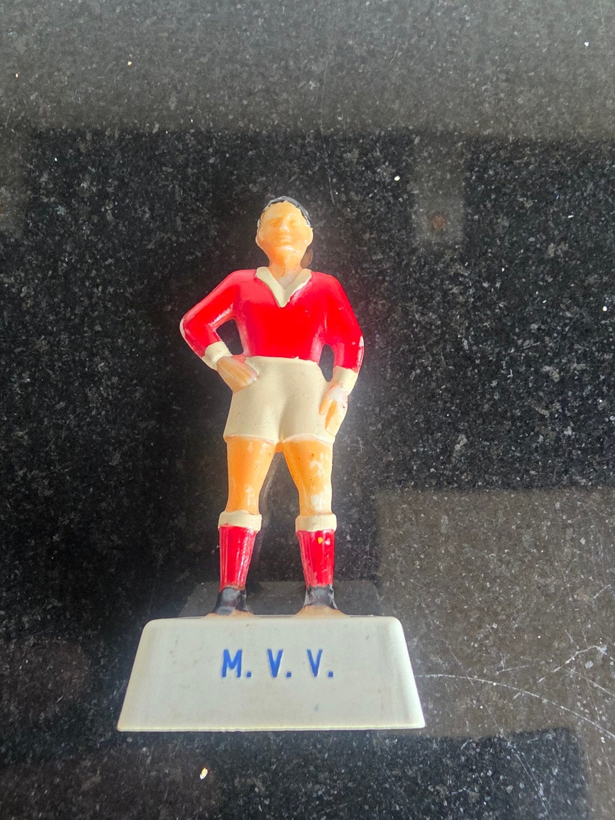 Vintage MVV Smith Voetbalbeeldje - Zeldzaam Collectors Item, Verzamelen, Sportartikelen en Voetbal, Ophalen of Verzenden