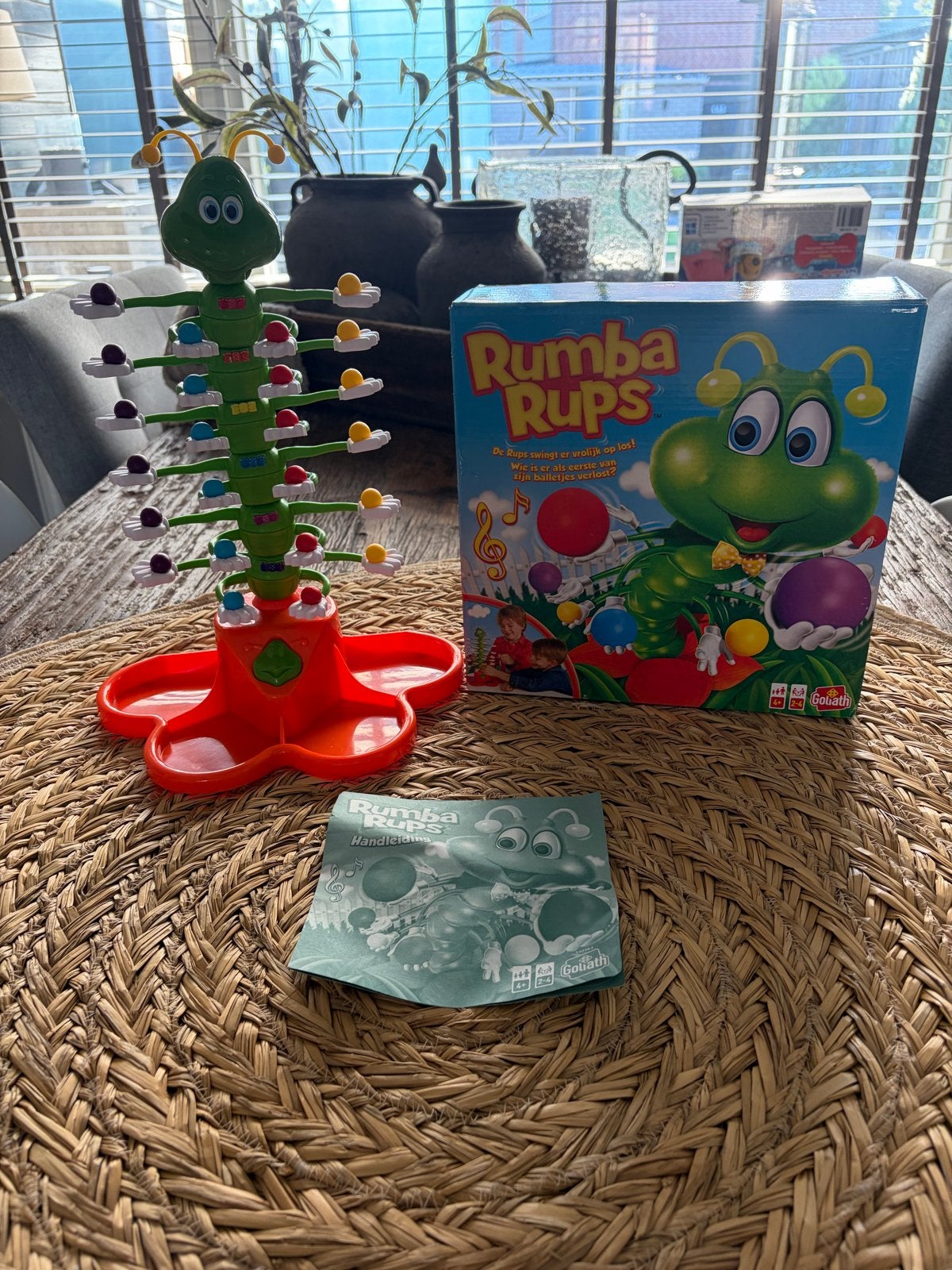 Goliath Rumba Rups Spel, Een of twee spelers, Ophalen of Verzenden, Zo goed als nieuw