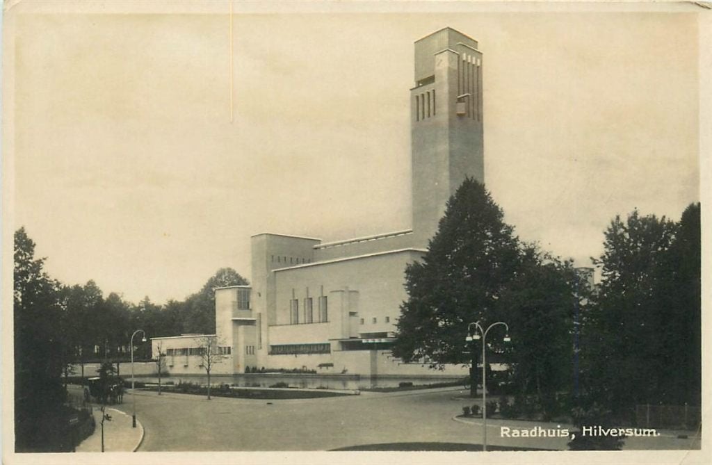 702-012-031 Hilversum Raadhuis, Verzenden, Voor 1920, Noord-Holland