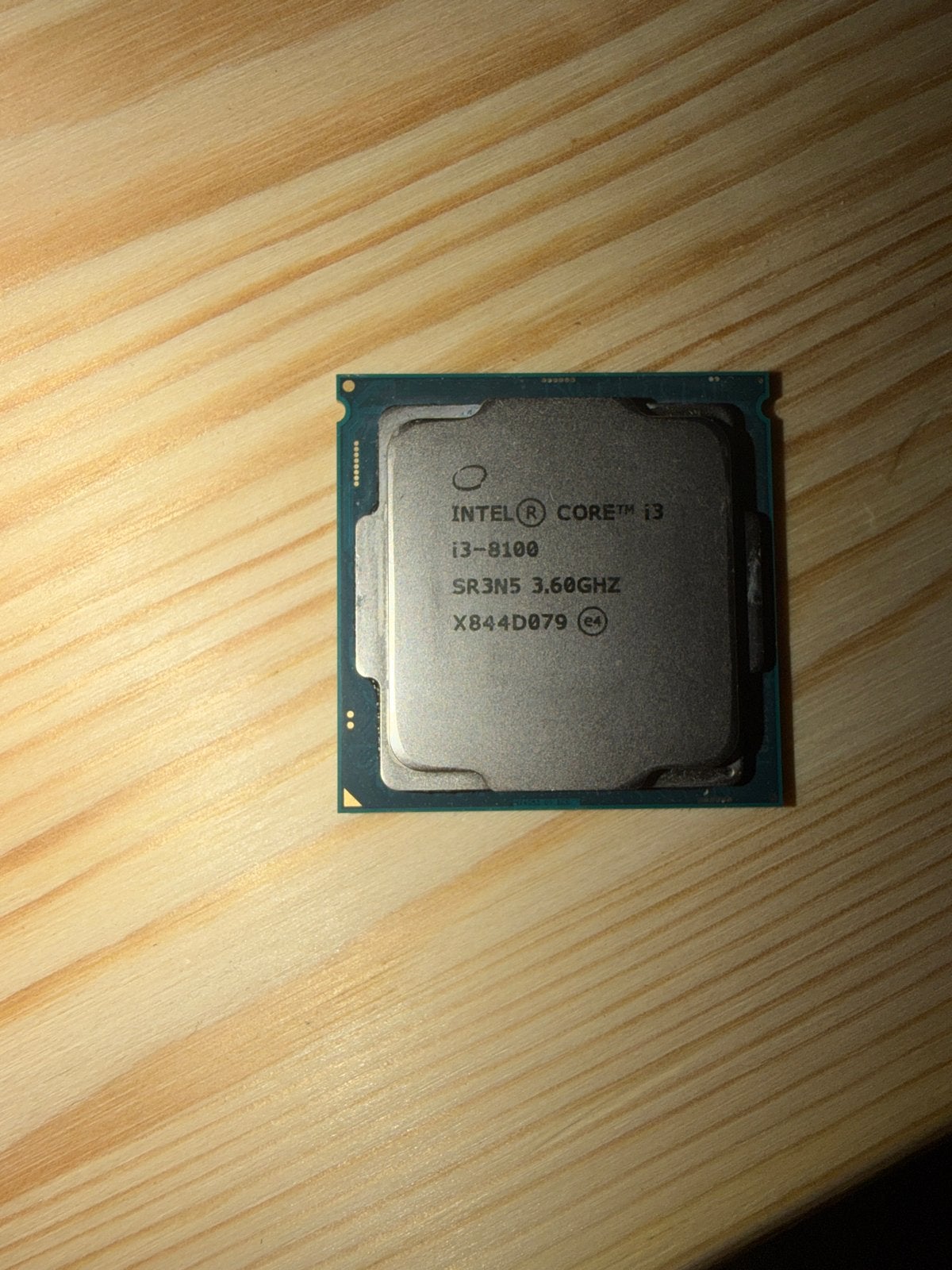 Intel Core i3-8100 Processor 3.60GHz, Computers en Software, Ophalen of Verzenden, Gebruikt, 4-core, 3 tot 4 Ghz