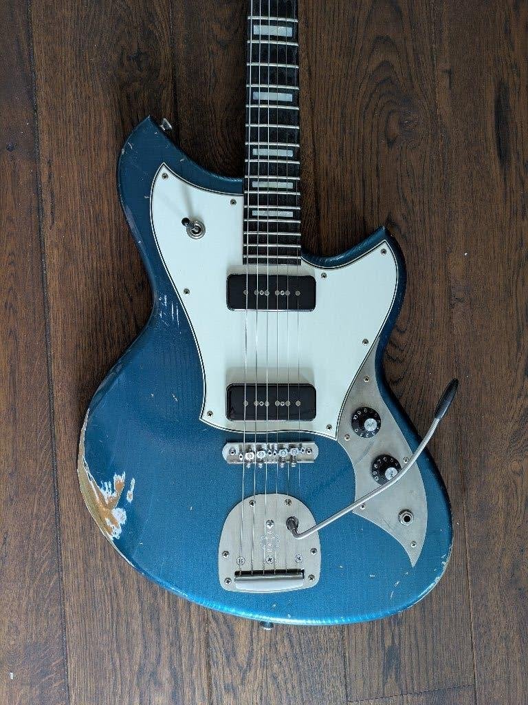 Novo Serus J Custom, Muziek en Instrumenten, Snaarinstrumenten | Gitaren | Elektrisch, Ophalen, Zo goed als nieuw, Solid body