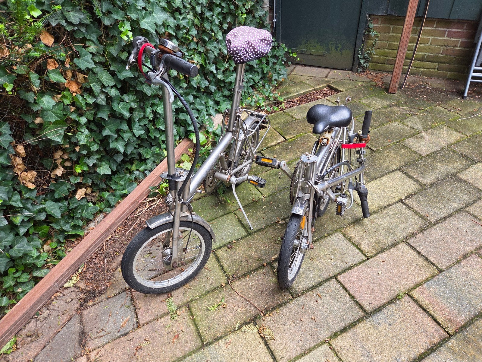 Set 16 inch Di Blasi vouwfietsen (roestvrijstaal), Gebruikt, 14 tot 16 inch, Totaal opvouwbaar, Ophalen