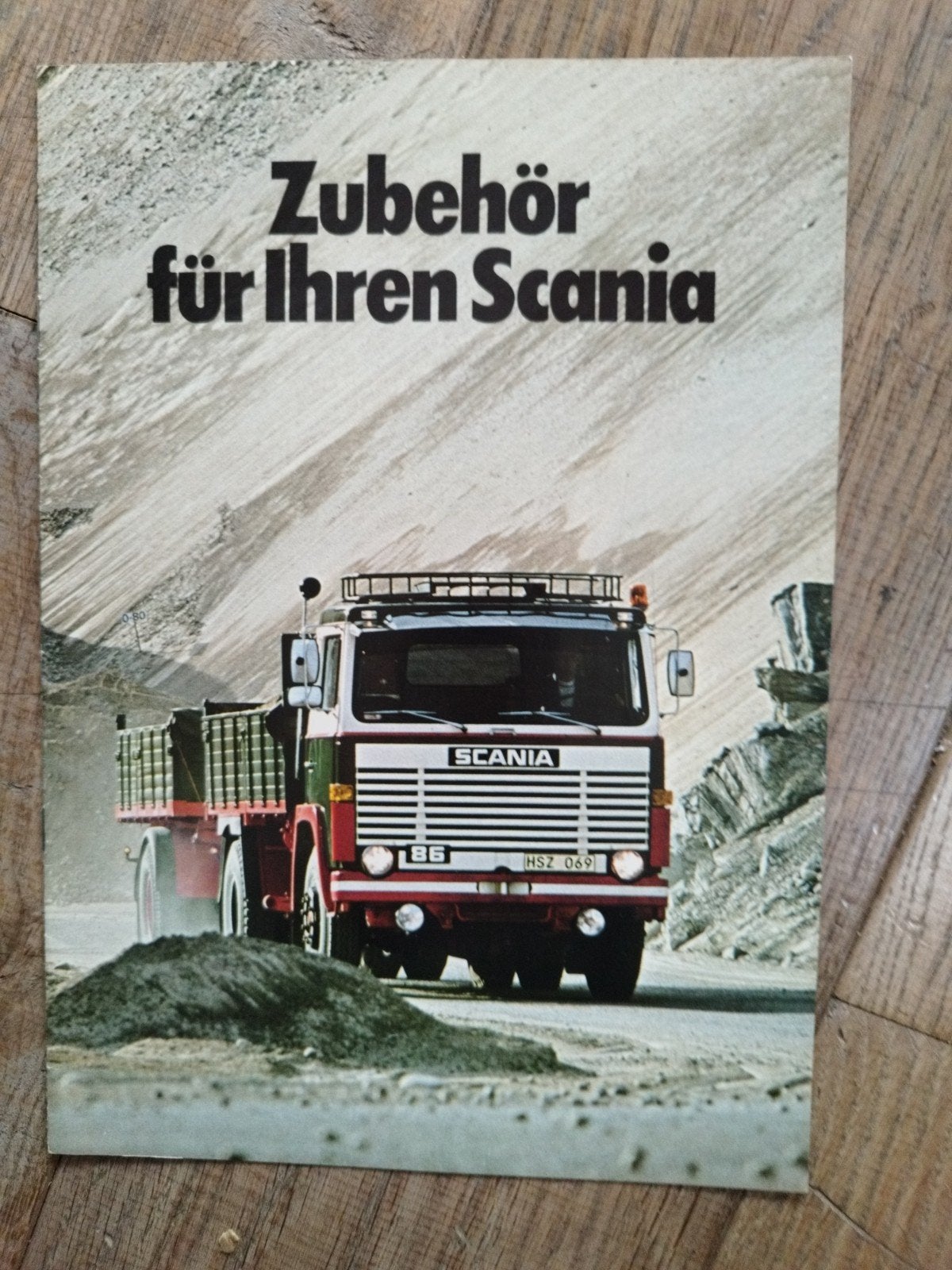 Scania Zubehör 1975 - Originele Accessoires Catalogus, Ophalen of Verzenden, Zo goed als nieuw, Overige merken, Scania