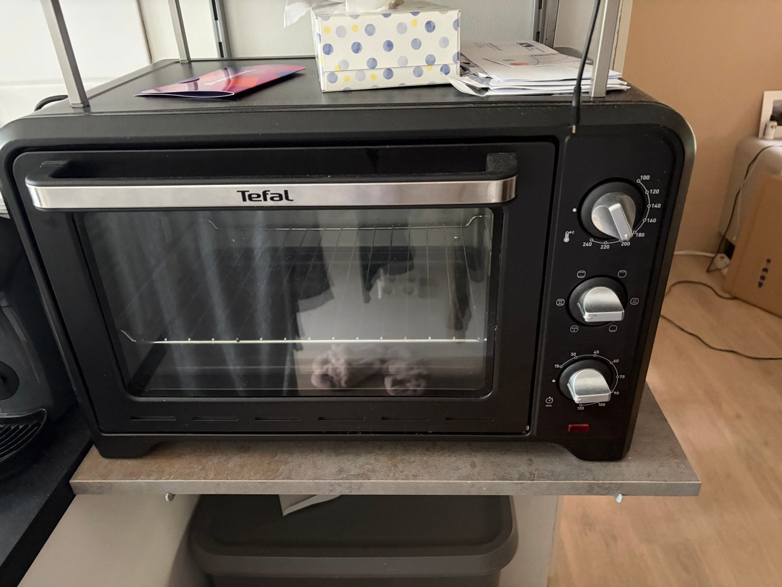Tefal Mini-oven - Compacte en veelzijdige oven, Ophalen, Minder dan 45 cm, Gebruikt, Tefal