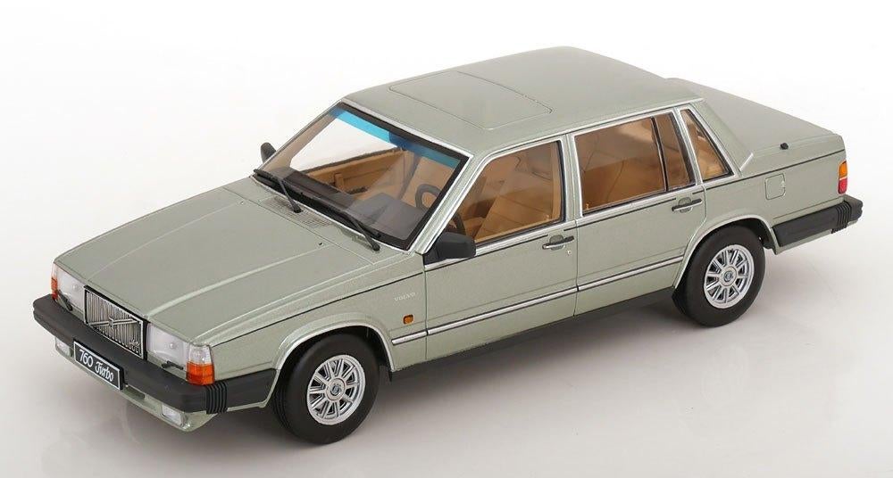 1:18 Volvo 760 Limousine - 1985 - Lichtgroen metallic SALE!, Overige merken, Auto, Nieuw, Ophalen of Verzenden