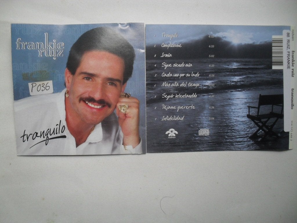Frankie Ruiz ‎– Tranquilo, Ophalen of Verzenden, Gebruikt