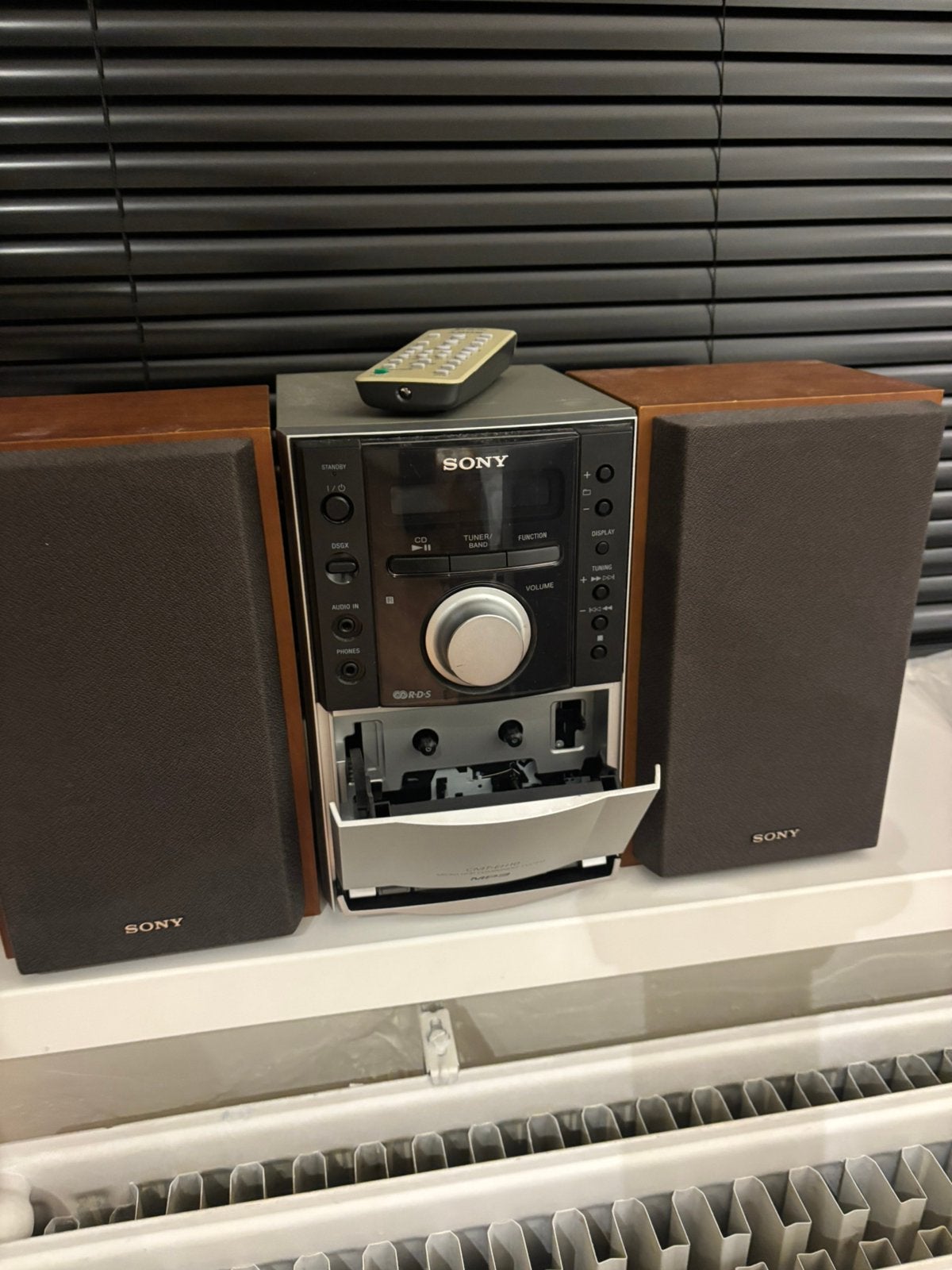 Sony DVD speler me cassette bandje afstandsbediening, Audio, Tv en Foto, Ophalen of Verzenden, Zo goed als nieuw, Speakers, Overige merken
