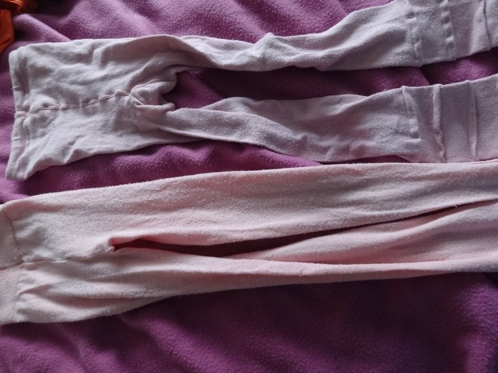 roze legging en maillot mt 152/158, Ophalen of Verzenden, Zo goed als nieuw, Meisje