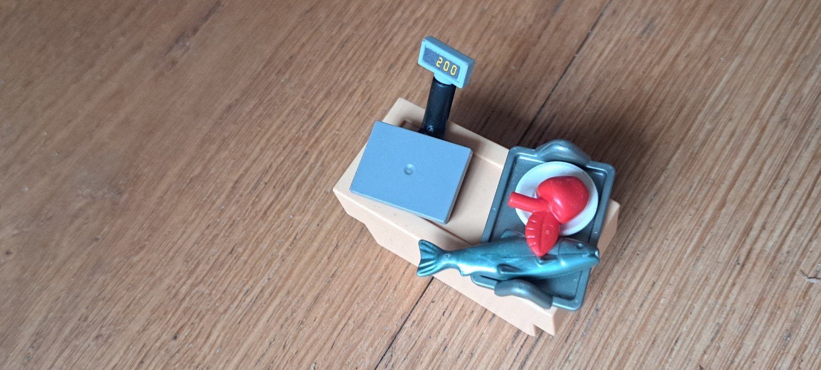 Playmobil viskraam met vis en weegschaal, Ophalen of Verzenden