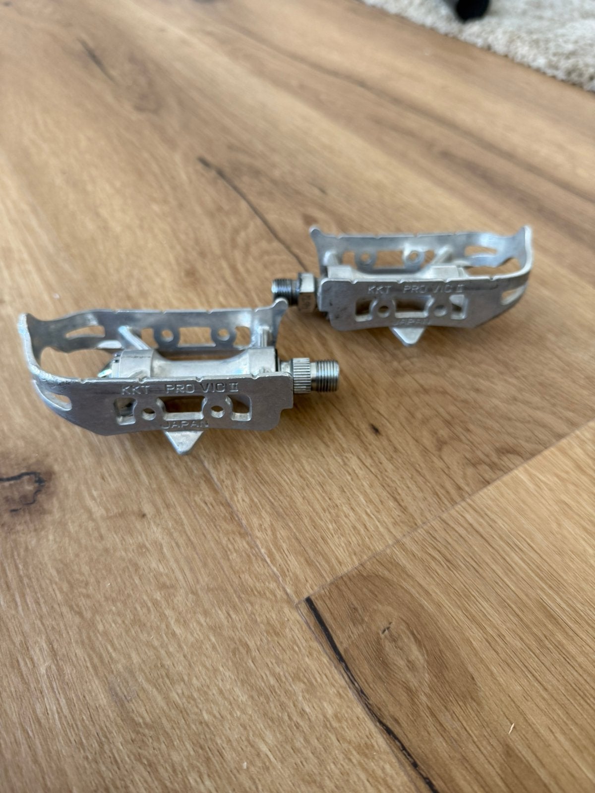 Vintage KKT PRO VIC II Pedalen Made in Japan, Overige merken, Gebruikt, Ophalen of Verzenden, 10 tot 15 versnellingen