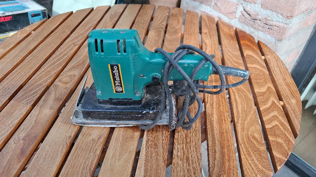 schuurmachine, Doe-het-zelf en Verbouw, Gereedschap | Schuurmachines, Ophalen, Gebruikt, Minder dan 600 watt, Vlakschuurmachine